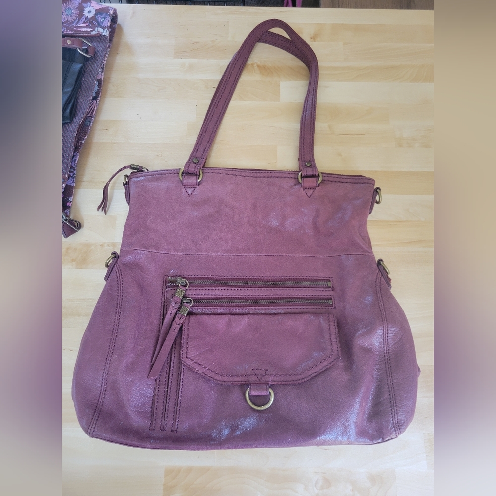 The Sak Leather tote